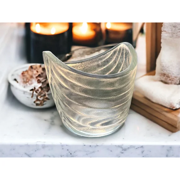 Midcentury Modern Bowl Collectible MCM Bowl Danish Modern Bowl Glass MCM Home D - Picture 6 of 10